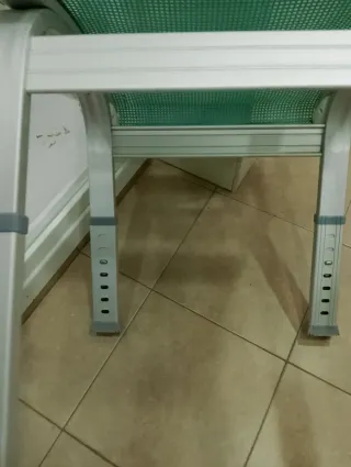 Silla de Baño MIOMARE Verde y Blanca