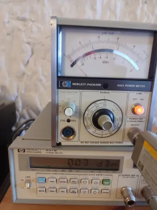 Medidor de potencia de RF HP 435A
