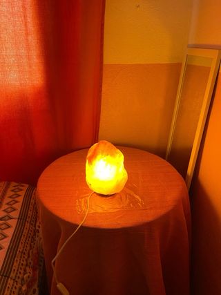 Lámpara Sal Grande + Bombilla LED