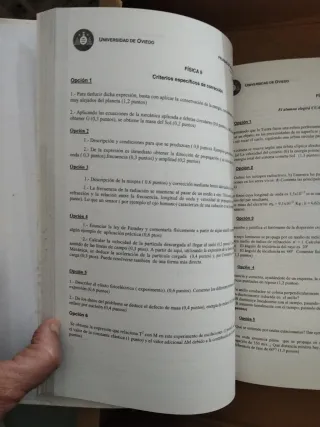 Relación de pruebas de acceso a la universidad ...