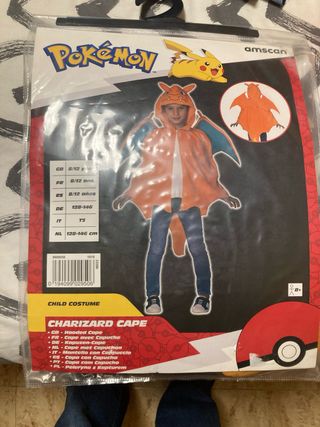 Disfraz Charizard Pokémon Talla 8-12 años
