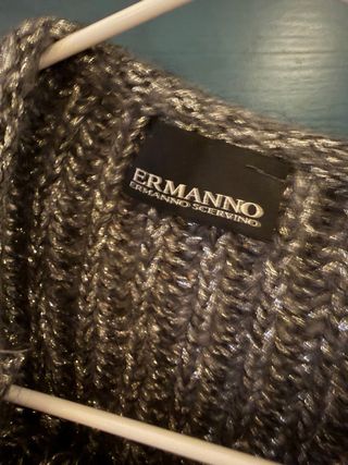 Elegante gilet Ermanno Scervino grigio