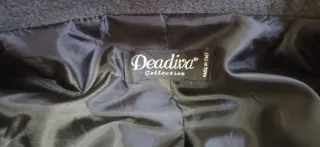 Giaccone grigio con cintura