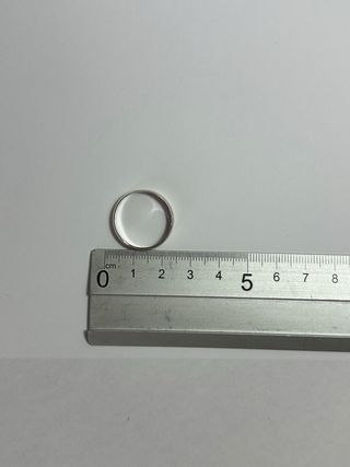 Anillo de plata