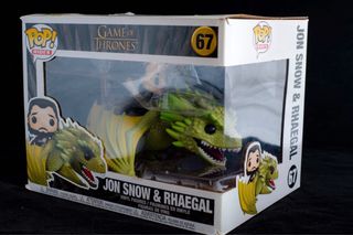 Funko Pop Rhaegal y Jon Snow