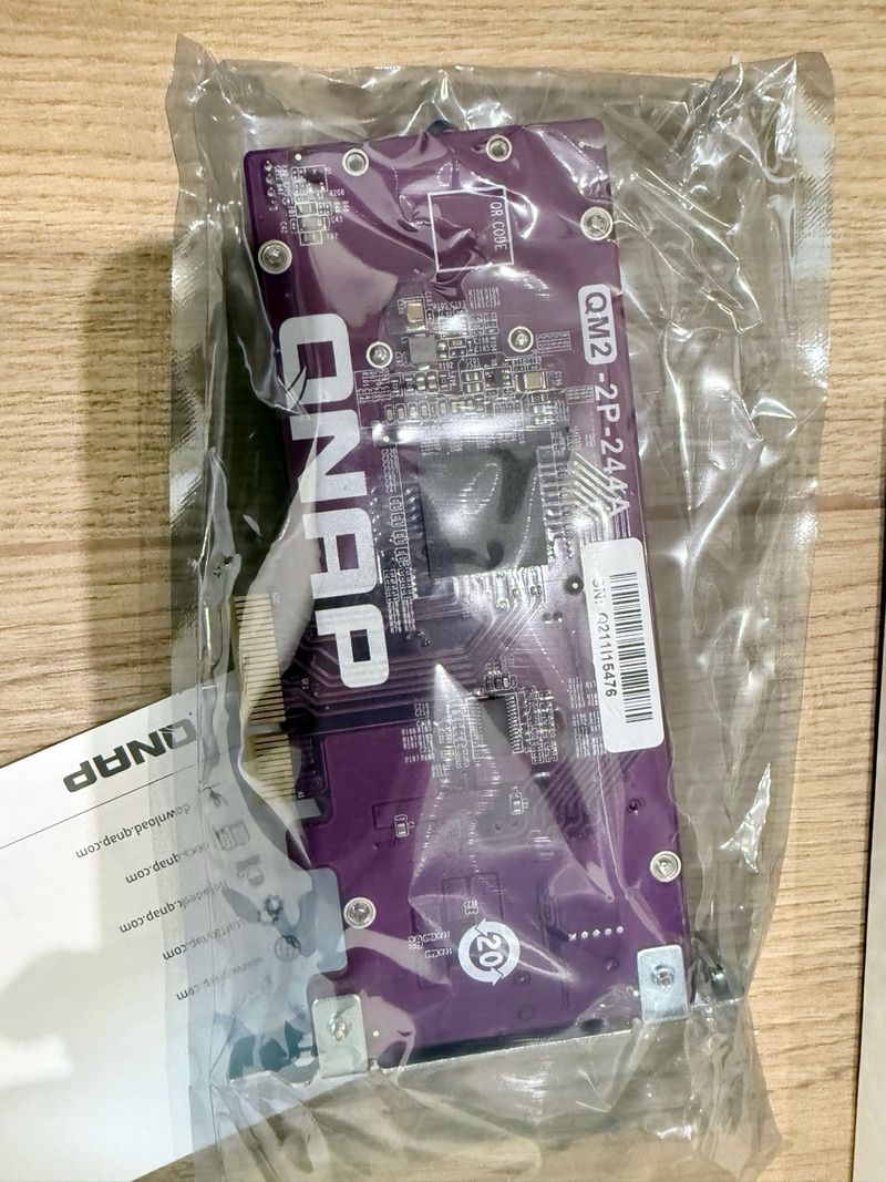 Tarjeta QNAP QM2-2P 2x M.2 NVMe PCIe afbeelding 2