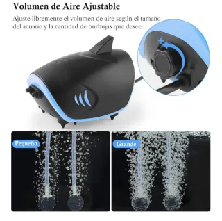 Bomba Aire Acuario Doble Salida HP-806S