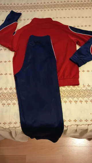 Chándal Joma niño rojo y azul