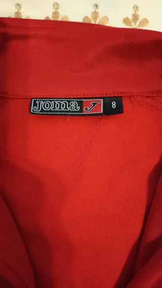 Chándal Joma niño rojo y azul