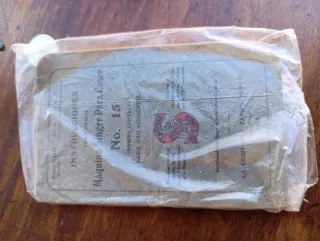 Máquina de coser Singer antigua