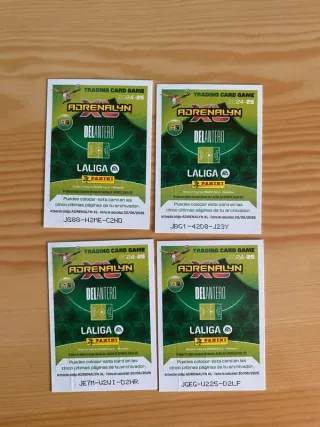 Lote 4 Cromos Cristiano Ronaldo Balón Oro Dynasty