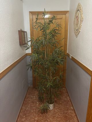 Planta artificial bambú
