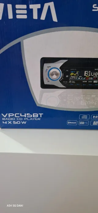 Radio CD Coche Vieta VPC45BT