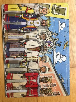 Puzzle gigantes, cabezudos y kilikis de Pamplona