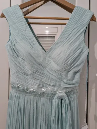 Vestido fiesta muselina agua