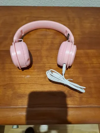 Cascos rosas sin estrenar