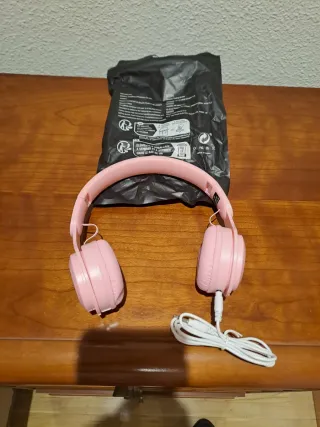 Cascos rosas sin estrenar