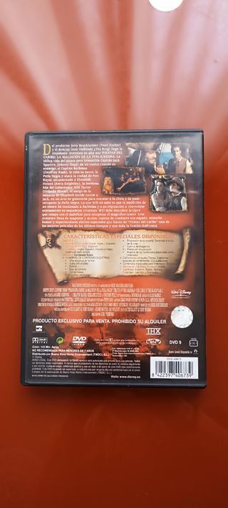 Piratas del Caribe Edición Coleccionista DVD