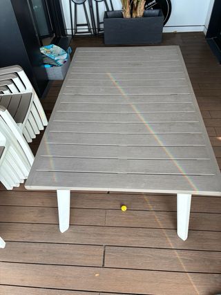 Mesa extensible exterior 10 personas