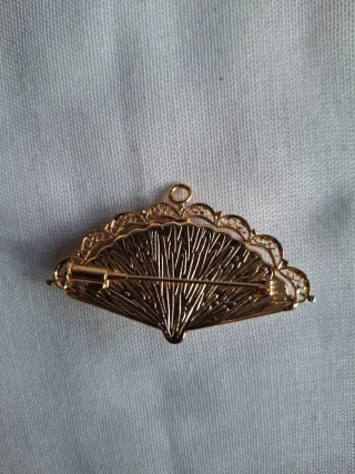 Broche y Colgante Flores Miniatura