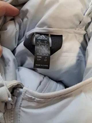 Giubbotto sportivo Adidas grigio