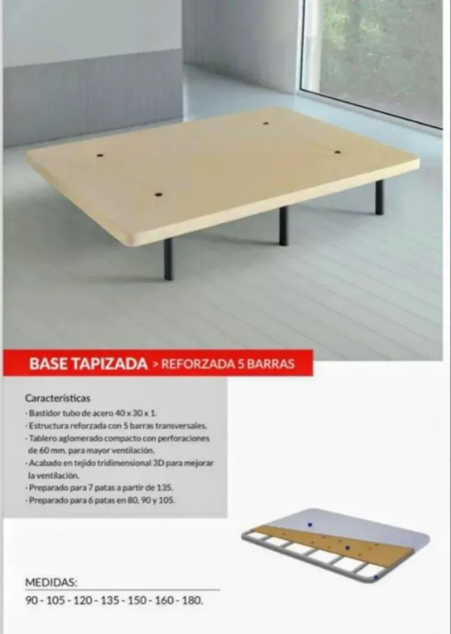 Colchones,Canapés,somieres,base,cabezales,mesitas