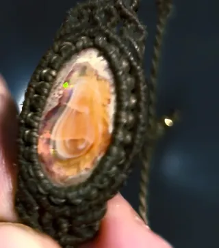 Pulsera Macramé Opal Mexicano