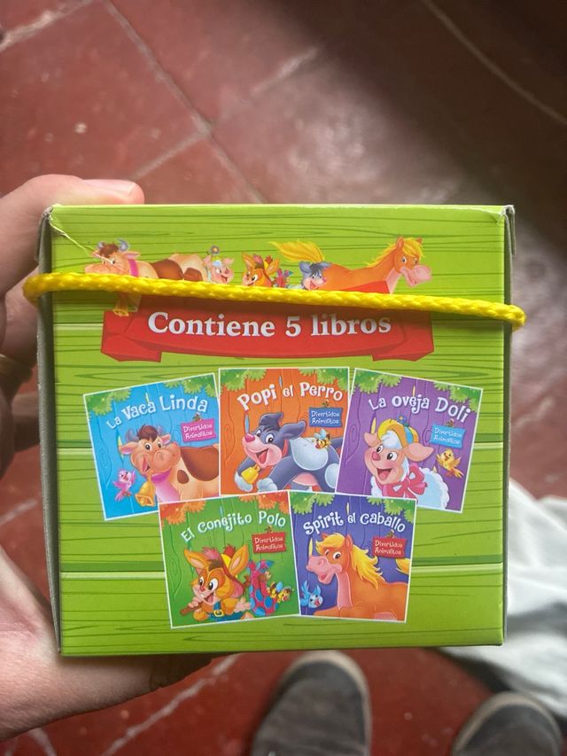 lote cajita cuentos infantiles