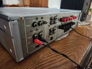 Amplificador Kenwood KA-800 Plata