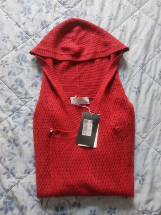 Cardigan I-Sik con cappuccio taglia M