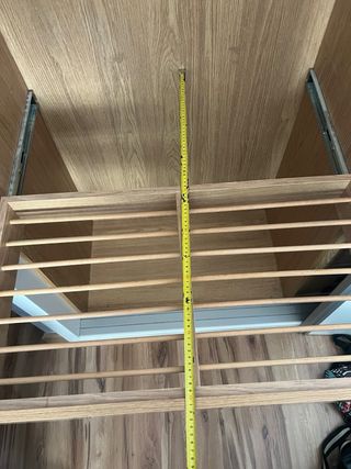 Pantalonero extraíble de madera