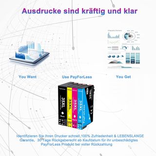 PayForLess Para Epson 35XL, Epson Workforce Pro WF