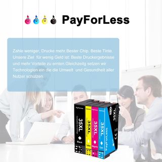 PayForLess Para Epson 35XL, Epson Workforce Pro WF
