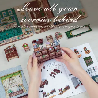 Puzzle 3D Madera Blossom Florists