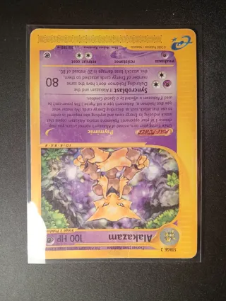 Carta Pokemon Alakazam Stage 2 100 HP