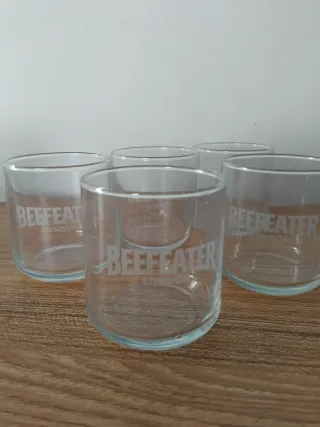 (6) Vaso(s) Beefeater London