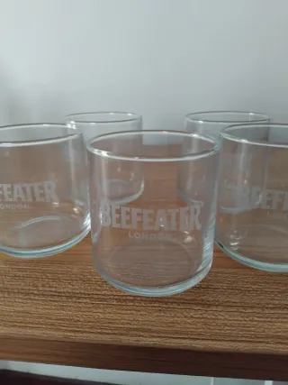 (6) Vaso(s) Beefeater London