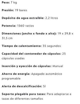 Cafetera Nespresso Profesional Zenius en su caja.