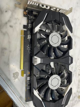 Tarjeta Gráfica MSI Ge force gtx 1050 ti 4gt oc