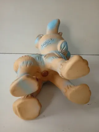 Muñeco de goma perro vintage jugasa