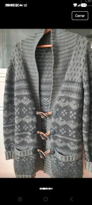 Chaqueta Massimo Dutti punto grueso