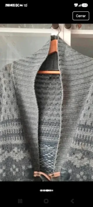 Chaqueta Massimo Dutti punto grueso