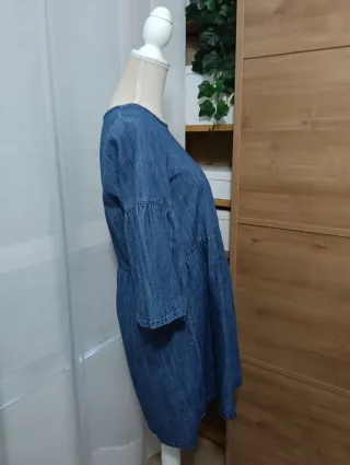 Vestido vaquero mujer. Pull & Bear Talla M