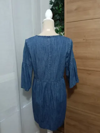 Vestido vaquero mujer. Pull & Bear Talla M