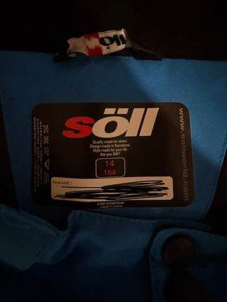 Pantalones de esquí Söll azules