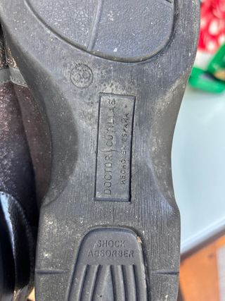 Zapatos Doctor Cutillas Negro/Gris