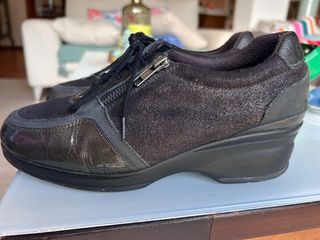 Zapatos Doctor Cutillas Negro/Gris