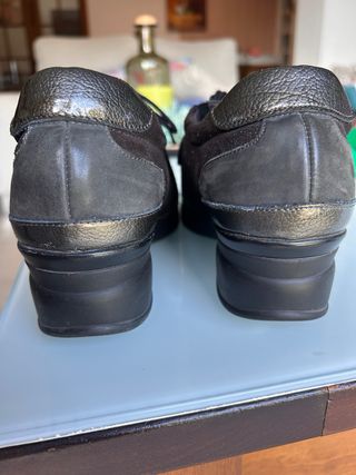 Zapatos Doctor Cutillas Negro/Gris