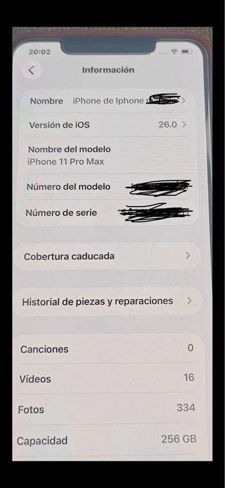 iPhone 11 Pro Max 256GB Gris Impecable