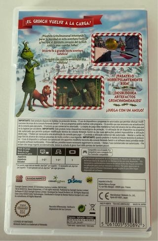 The Grinch Christmas Adventures Nintendo Switch